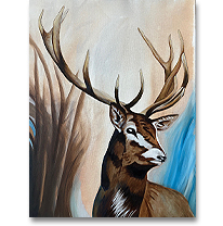 Junger Hirsch